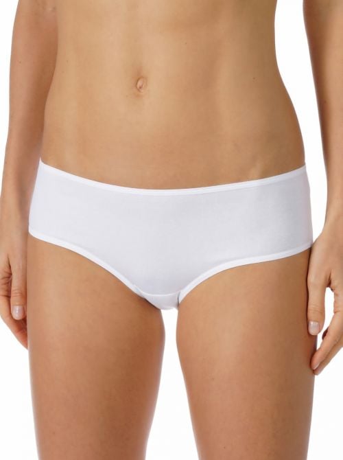 Cotton Pure hipster briefs, white MEY