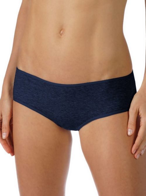 Cotton Pure hipster briefs, blue MEY