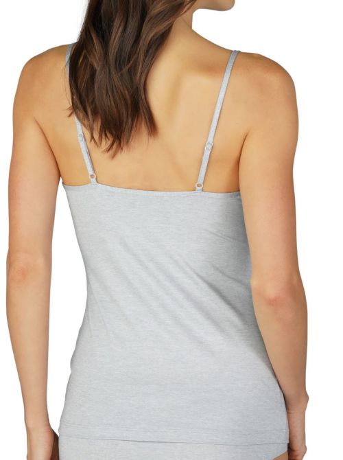 Mood Top with thin straps, grey MEY