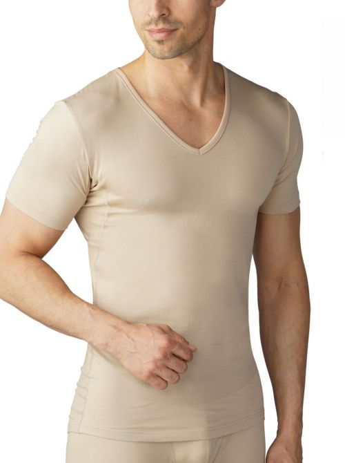 Dry cotton undershirt - shape, nude MEY