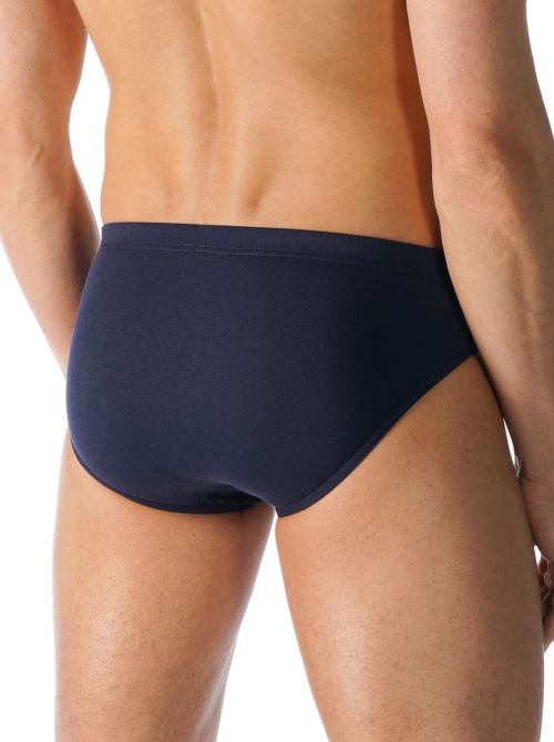 Casual Cotton men's briefs, blue MEY