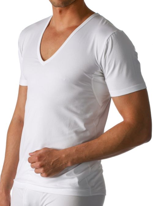 Dry cotton undershirt, white MEY