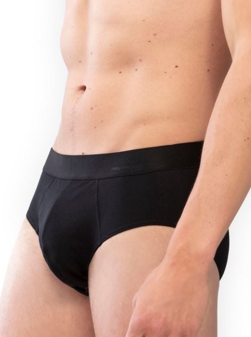 Superior slip uomo vita bassa, nero MEY