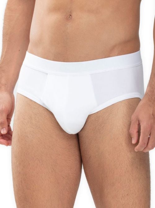 Superior slip uomo classico, bianco MEY