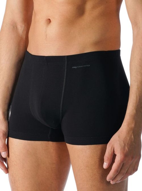 Casual Cotton men's boxer, black MEY