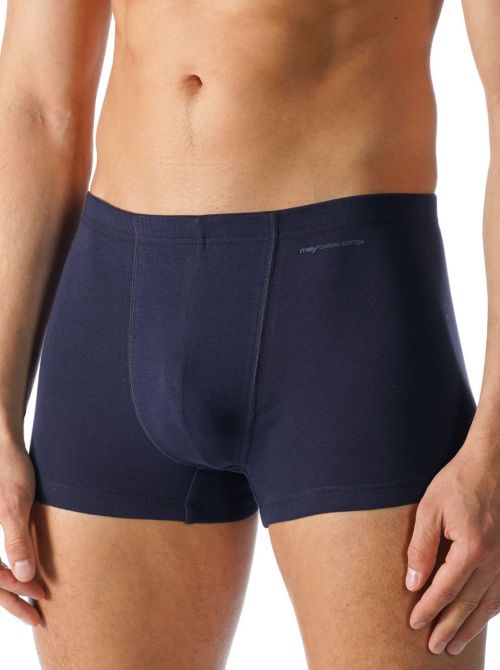 Casual Cotton boxer uomo, blu scuro MEY