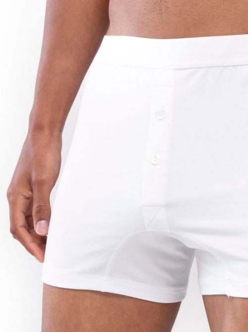 Superior classic men's shorty, white MEY