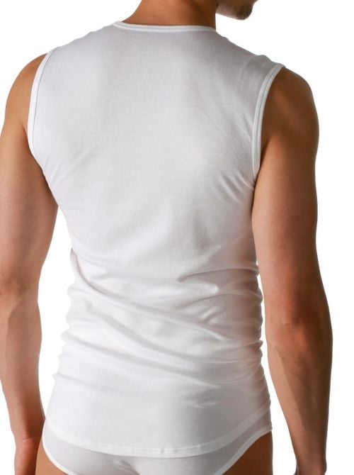 Noblesse men's vest, white