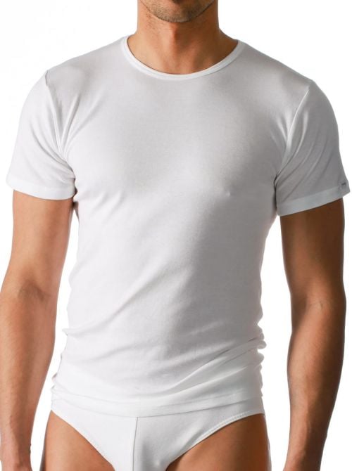 Noblesse maglia mezza manica, bianco MEY