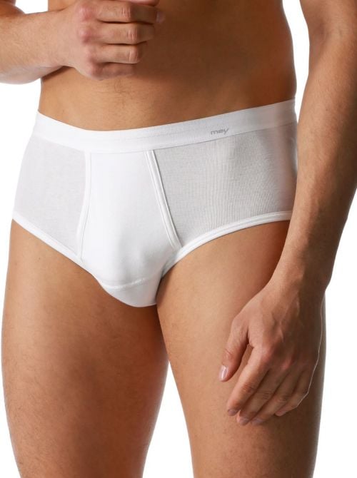 Noblesse men's hipster briefs, white