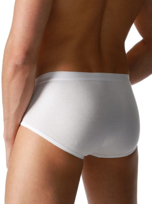 Noblesse men's hipster briefs, white