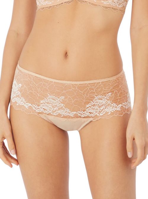 Lace Perfection shorty, caffè latte