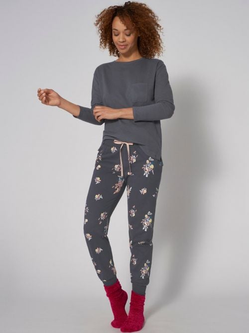 Mix & Match Maglia a manica lunga, grigio antracite TRIUMPH