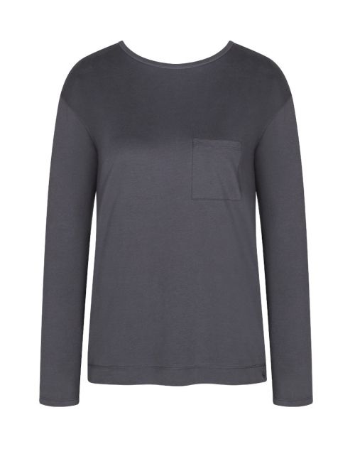 Mix & Match Long sleeve shirt, anthracite gray