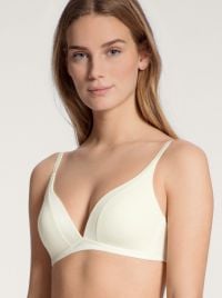 Cate reggiseno a triangolo senza ferretto, crema