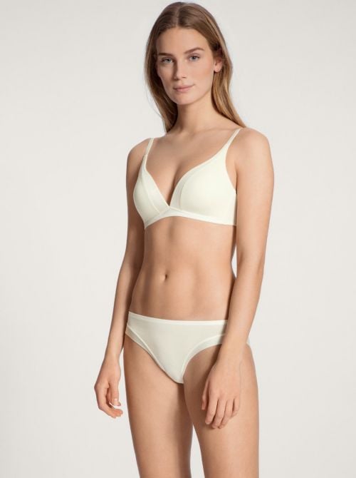 Cate reggiseno a triangolo senza ferretto, crema