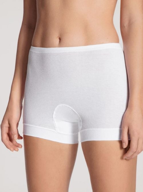 Classic Cotton 2:2 mutanda, bianco CALIDA