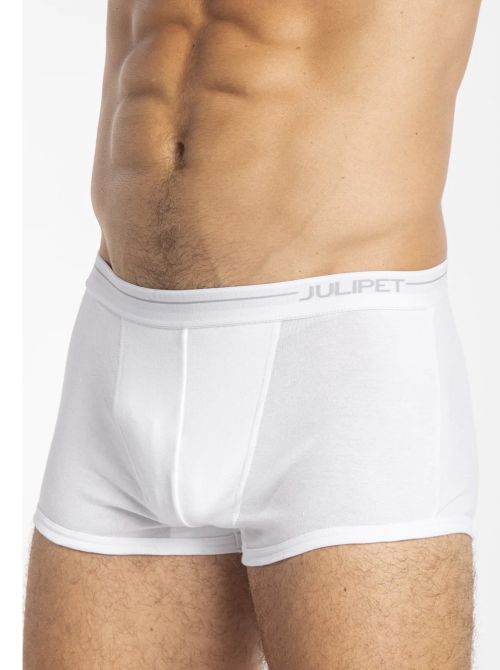 Issyk - Boxer Parigamba in Cotone Elasticizzato, bianco