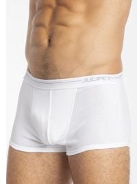 Issyk - Boxer Parigamba in Cotone Elasticizzato, bianco