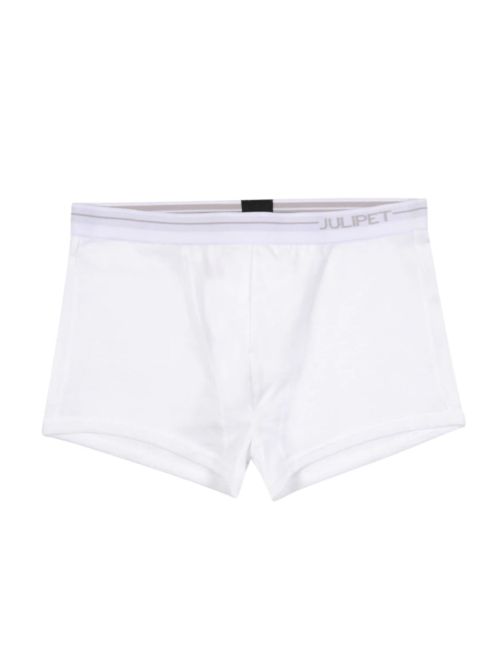 Issyk - Boxer Parigamba in Cotone Elasticizzato, bianco