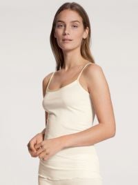 True Confidence Top with thin straps, cream