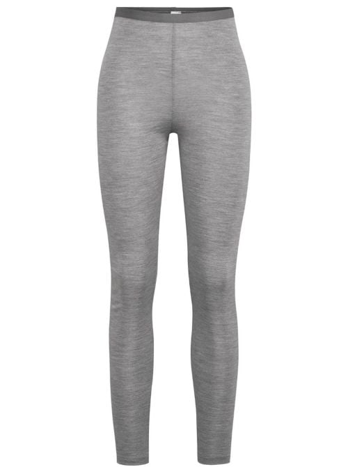 True Confidence leggings lana e seta, grigio platino