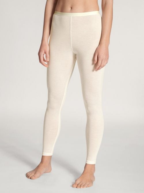 True Confidence leggings lana e seta, crema CALIDA