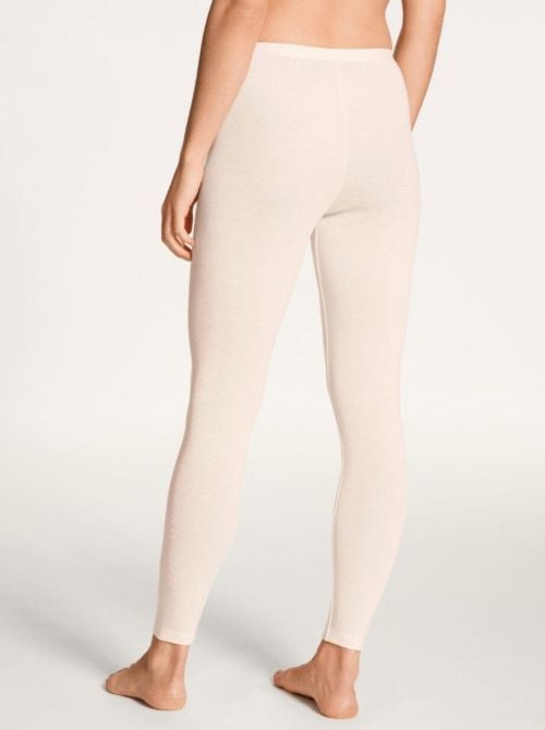 True Confidence leggings lana e seta, crema