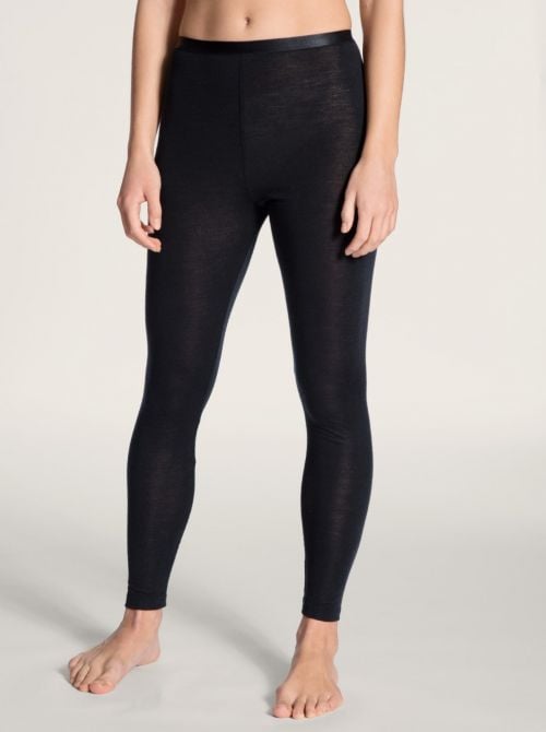 True Confidence wool and silk leggings, black