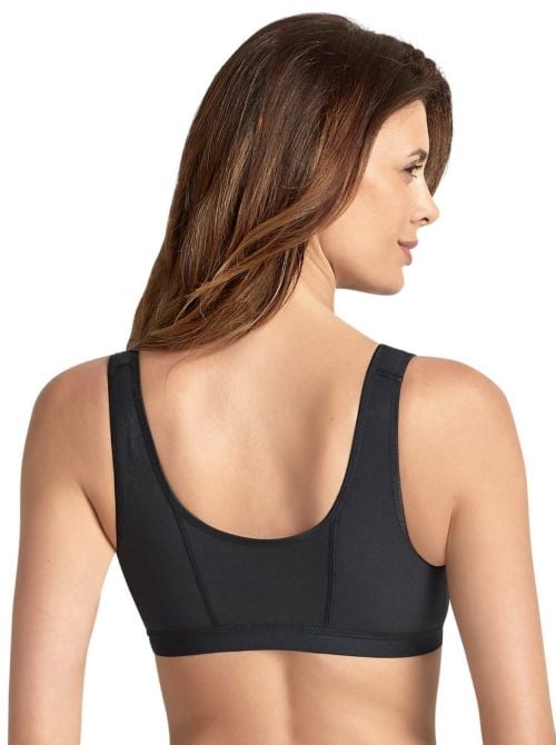 5315X Isra reggiseno per protesi con apertura frontale, nero