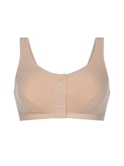 5315X front opening bra, nude