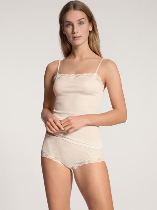 Richesse Lace Slip panty, avorio CALIDA