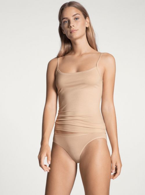 Cate Top with thin straps, nude CALIDA