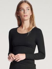 Natural Comfort maglia a manica lunga, nero