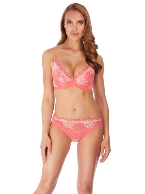 Lace Perfection Reggiseno push up con ferretto, fragola