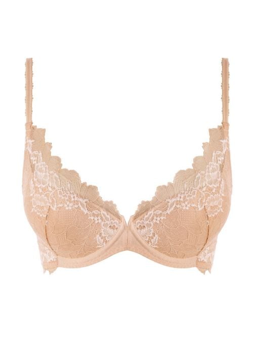 Lace Perfection Reggiseno push up con ferretto, caff&egrave; latte
