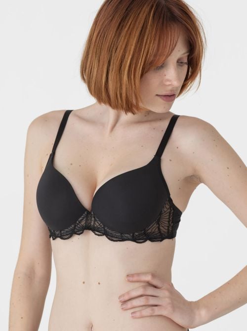 Jazz Push up con ferretto, nero MAISONLEJABY
