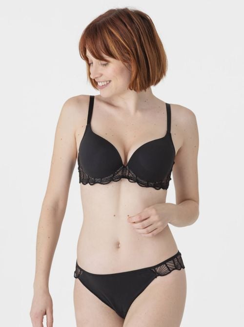 Jazz Push up con ferretto, nero MAISONLEJABY