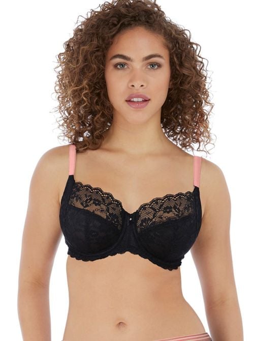 Offbeat Underwired Bra, black FREYA