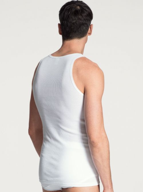 10110 Classic Cotton 2:2 Canottiera  in Cotone, bianco
