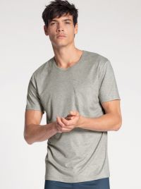100% Nature T-shirt da uomo manica corta, grigio