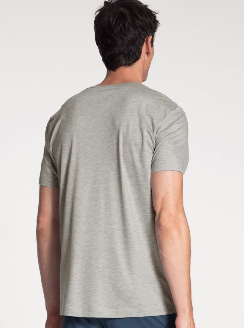 100% Nature Men's short sleeve t-shirt, gray