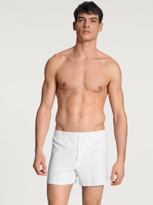 24090 Cotton Code Boxer con apertura, bianco