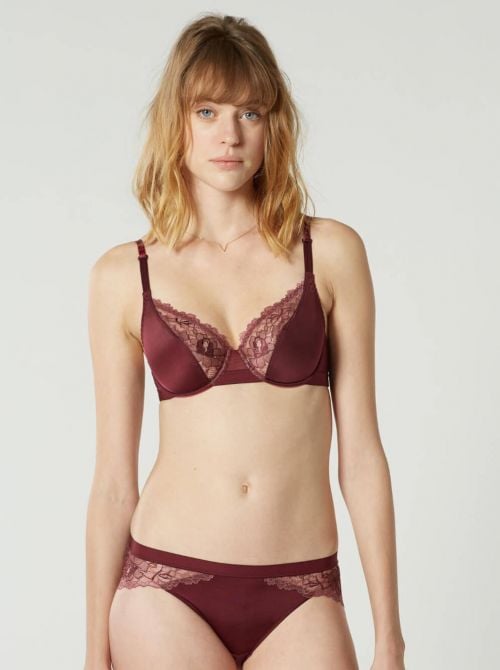 Shade reggiseno con ferretto, mirtillo rosso MAISONLEJABY