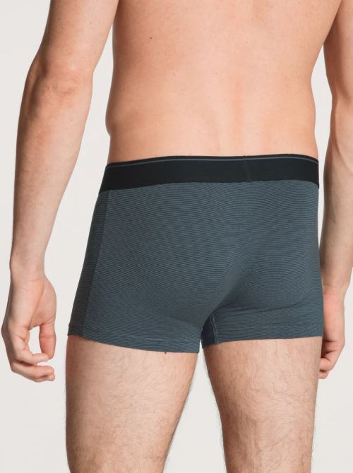 25187 Cotton Stretch Boxer Brief, vintage indigo