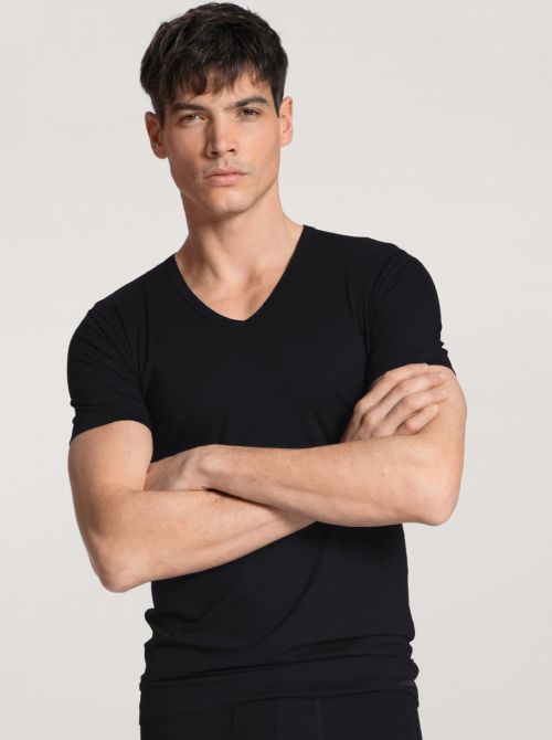 Focus V-shirt, black