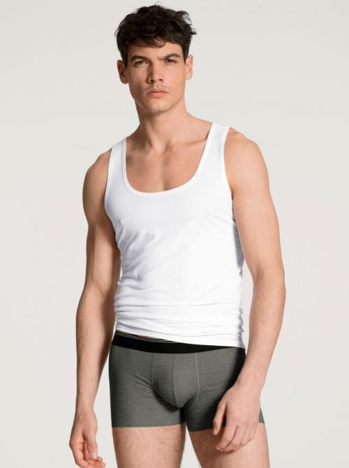 12186 Fresh Cotton canottiera atletica, bianco CALIDA