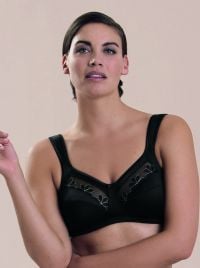 Sophia reggiseno senza ferretto, nero