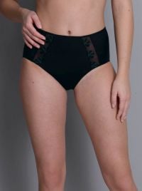 Sophia high briefs, black