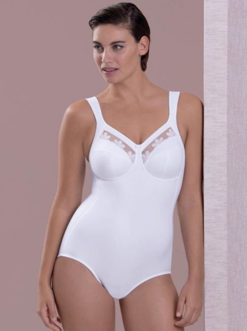 Sophia Body modellatore senza ferretto, bianco